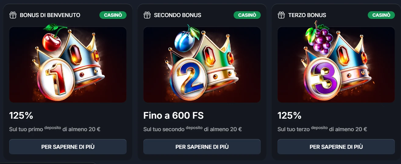 Bonus di Beef Casino