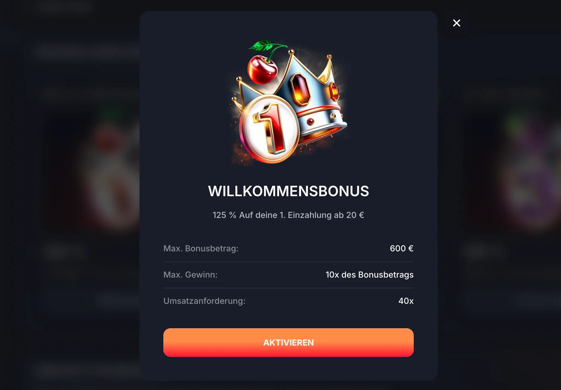 Aktuelle Bonusangebote, Freispiele und Willkommensbonus im Beef Casino